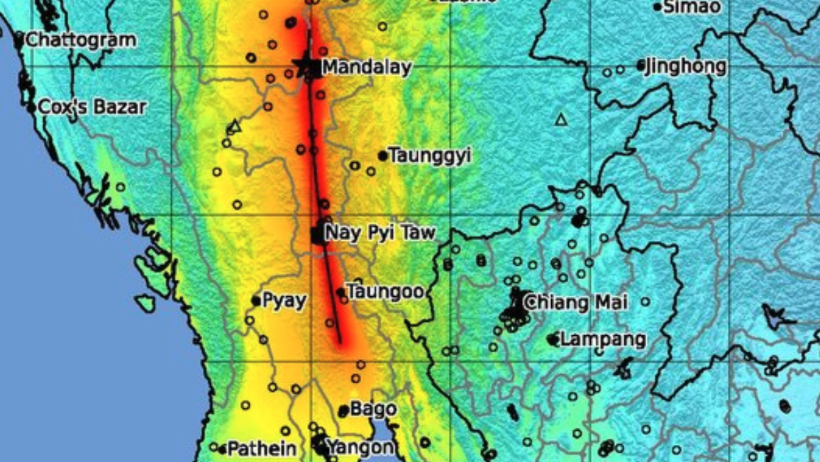 Life on a muban includes earthquakes!